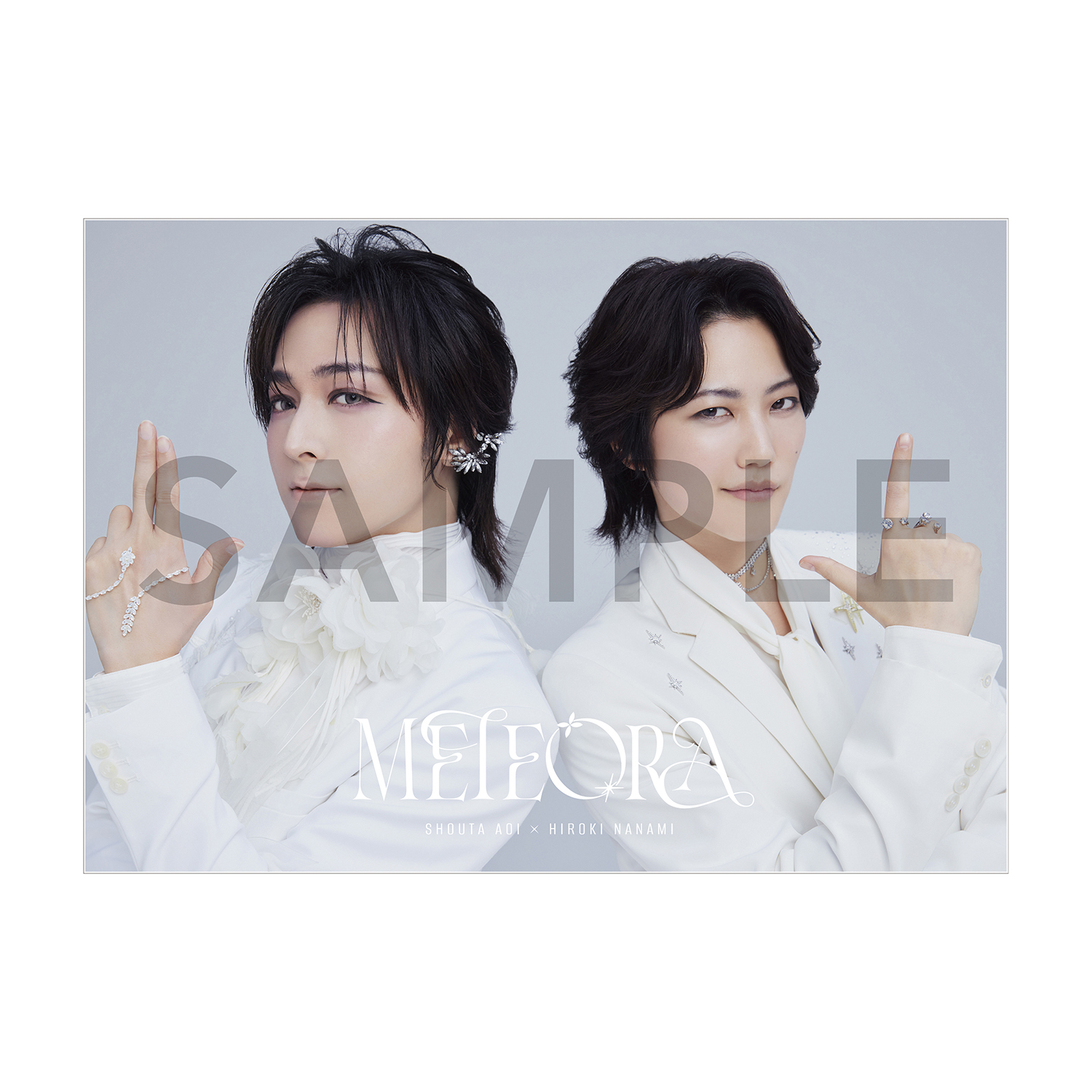 蒼井翔太×七海ひろき「METEORA」リリース記念オンラインくじ